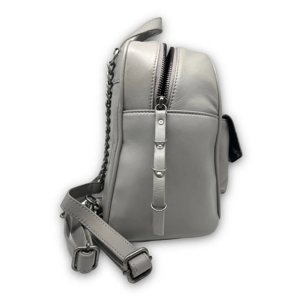 Harley-Davidson® Women's Legend Collection Mini Chain Leather Backpack