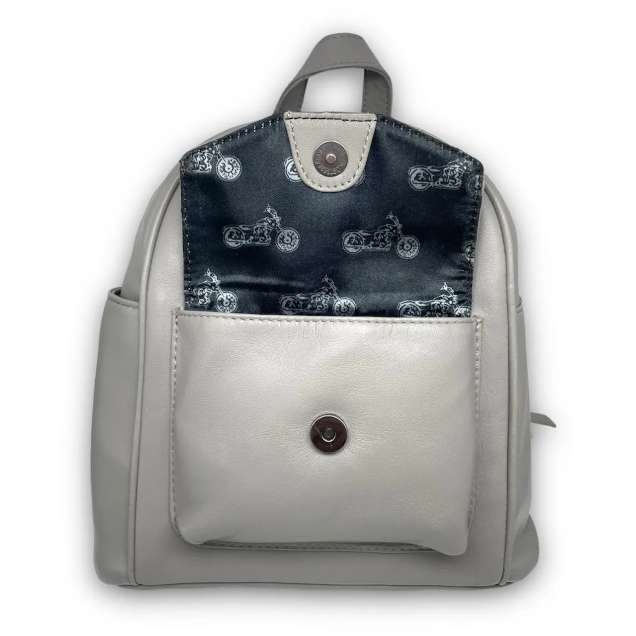 Harley-Davidson® Women's Legend Collection Mini Chain Leather Backpack