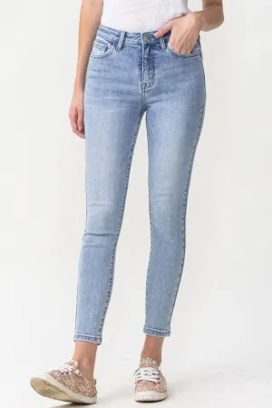 Hazel Blues® | Lovervet Talia High Rise Crop Skinny Jeans