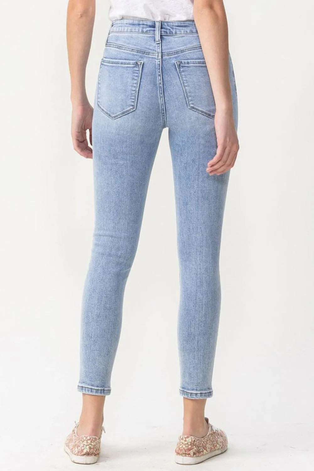 Hazel Blues® | Lovervet Talia High Rise Crop Skinny Jeans