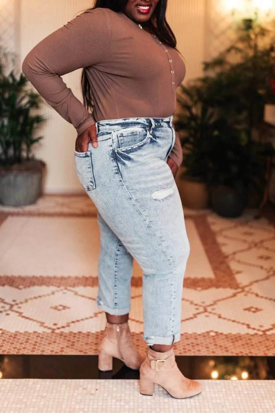 Hazel Blues® | My Way Boyfriend Jeans