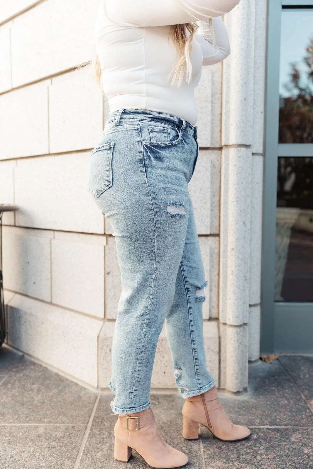 Hazel Blues® | My Way Boyfriend Jeans