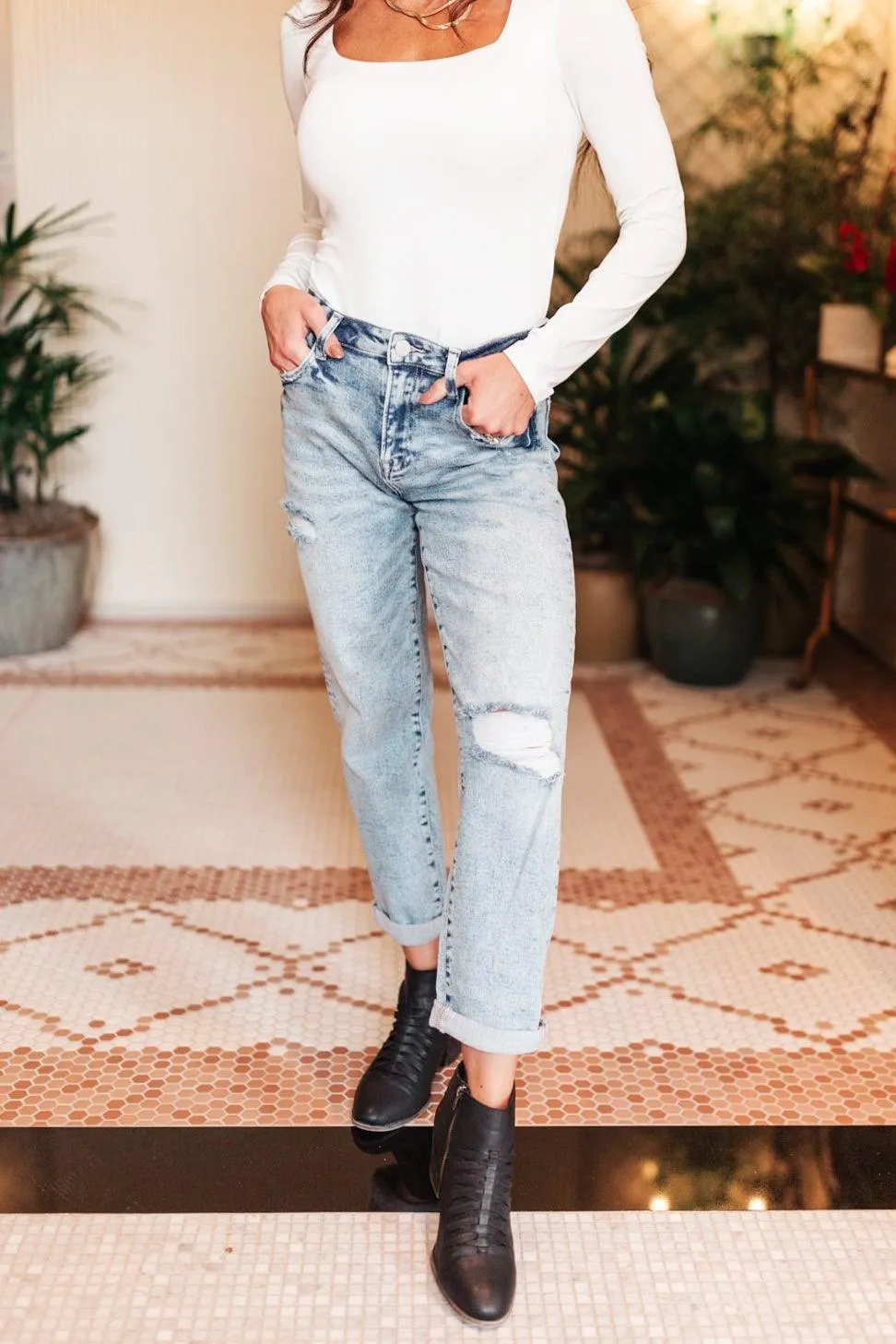 Hazel Blues® | My Way Boyfriend Jeans