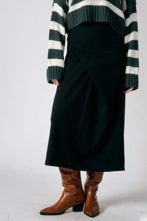 Hazel Wrap Effect Skirt
