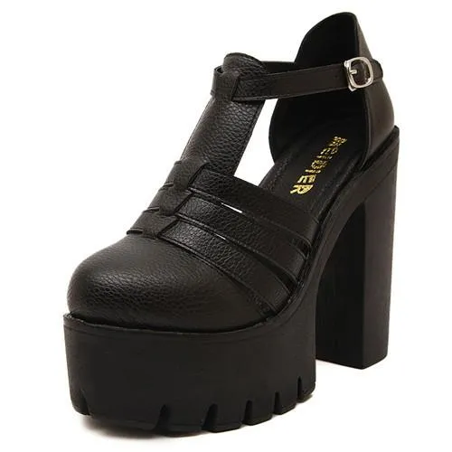 High Platform Fashion Sandals