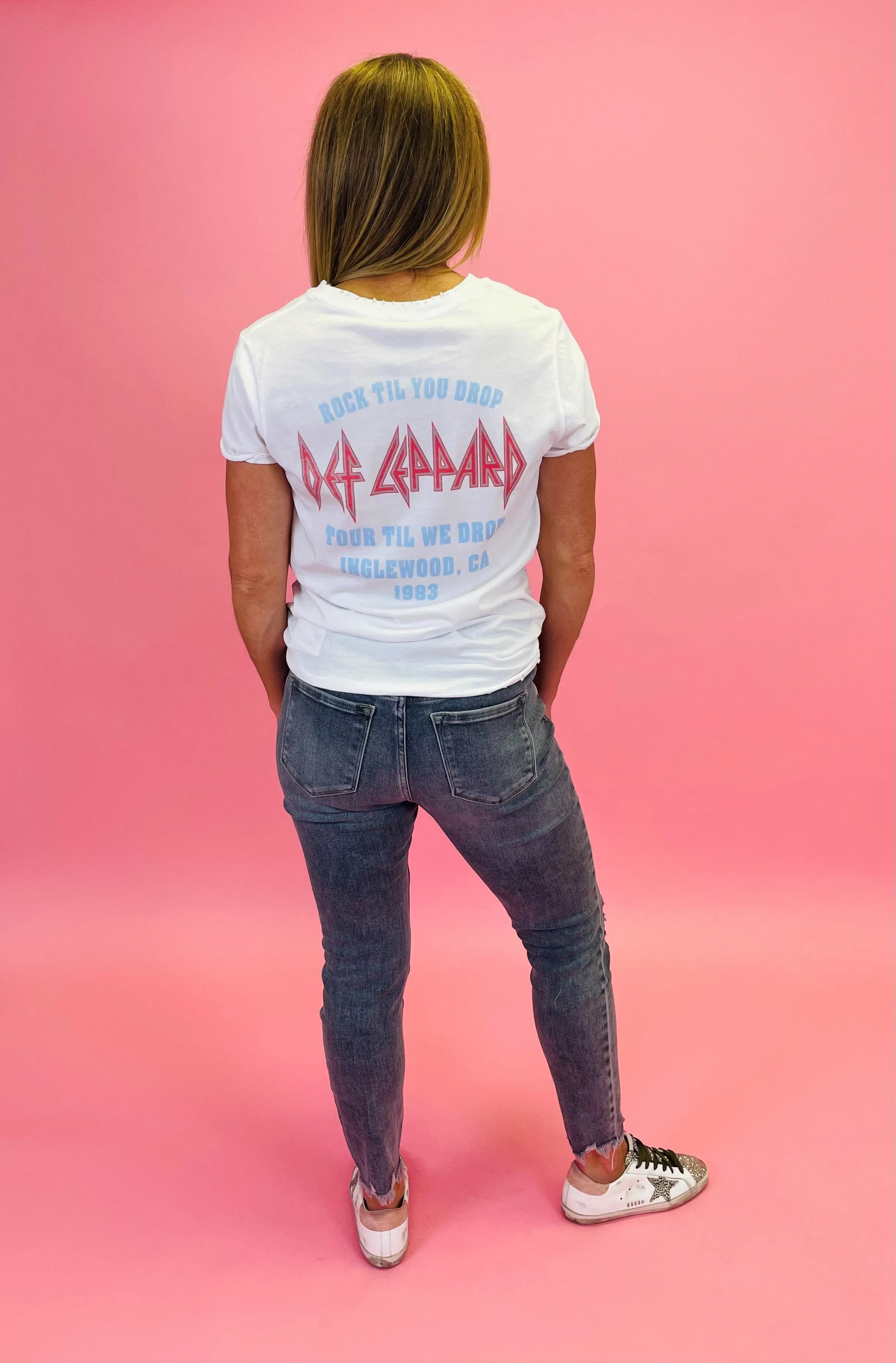 High Rise Ankle Skinny