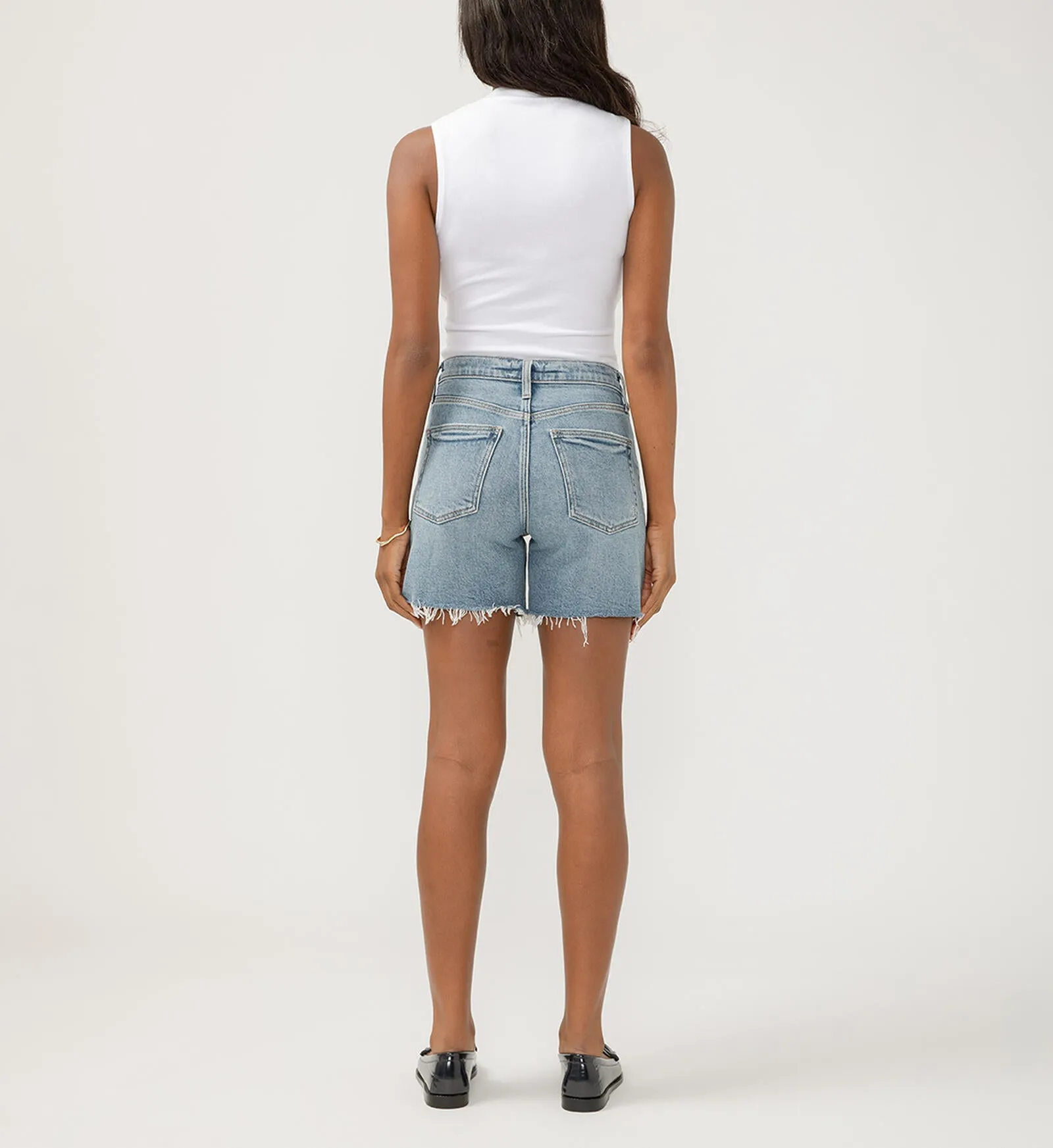 Highly Desirable High Rise Long Shorts