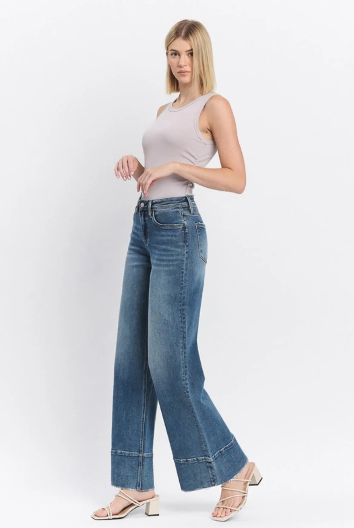 HR A-Line Wide Leg Jean