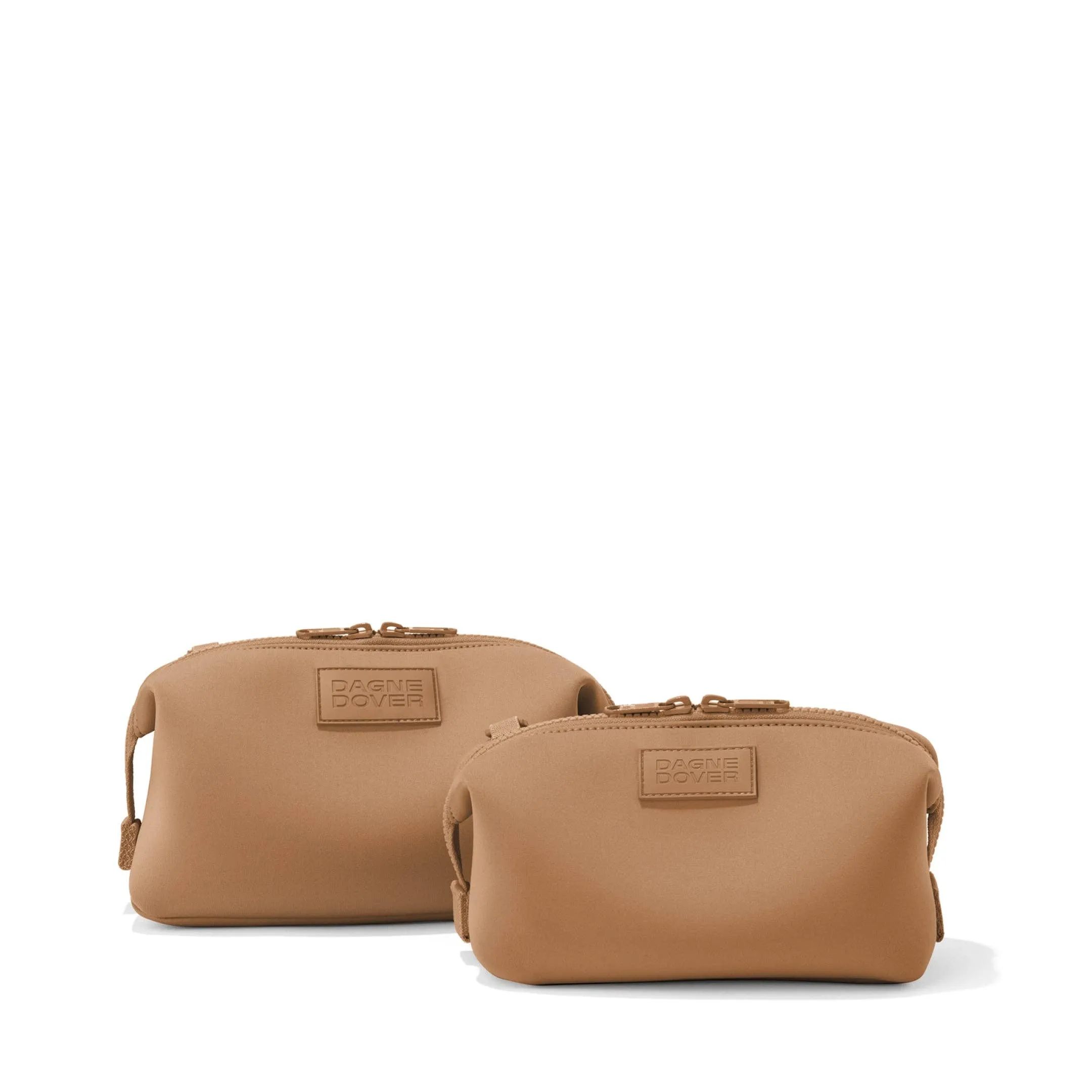 Hunter Toiletry Bag in Camel, Small