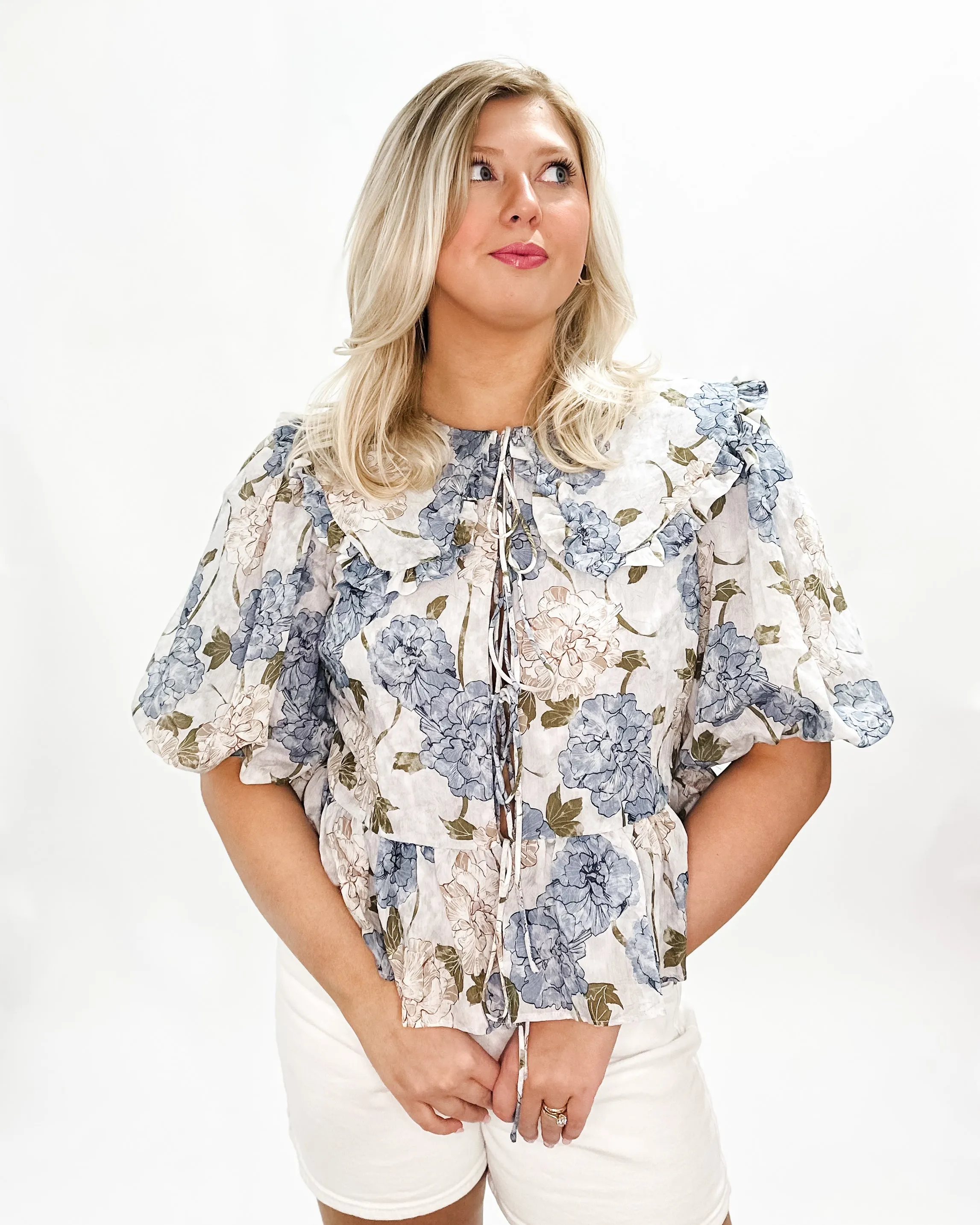 In Bloom Floral Blouse