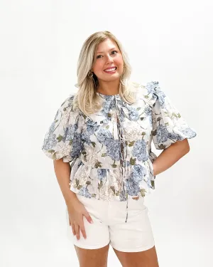 In Bloom Floral Blouse