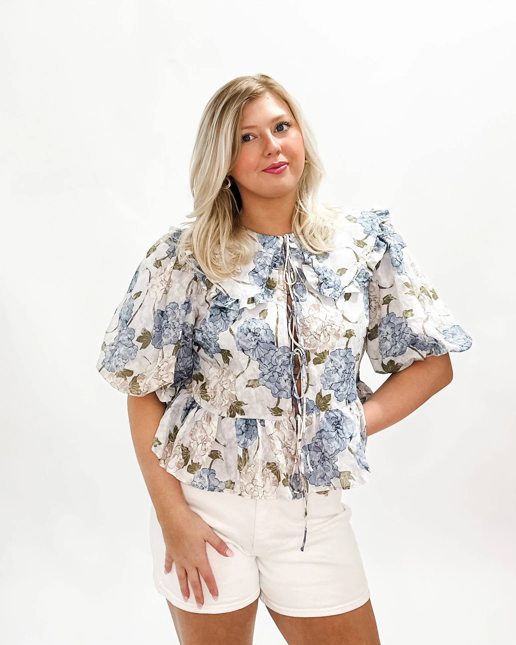 In Bloom Floral Blouse