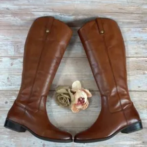INC INTERNATIONAL CONCEPTS Fawne Riding Leather Boots 5