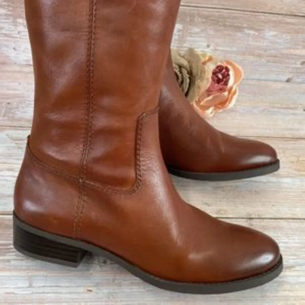 INC INTERNATIONAL CONCEPTS Fawne Riding Leather Boots 5