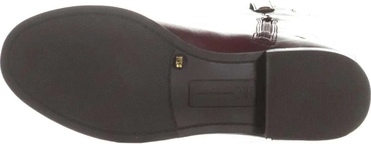 INC Womens Fawne Wide Calf Leather Riding Boots Brown 6.5 Medium (B,M)