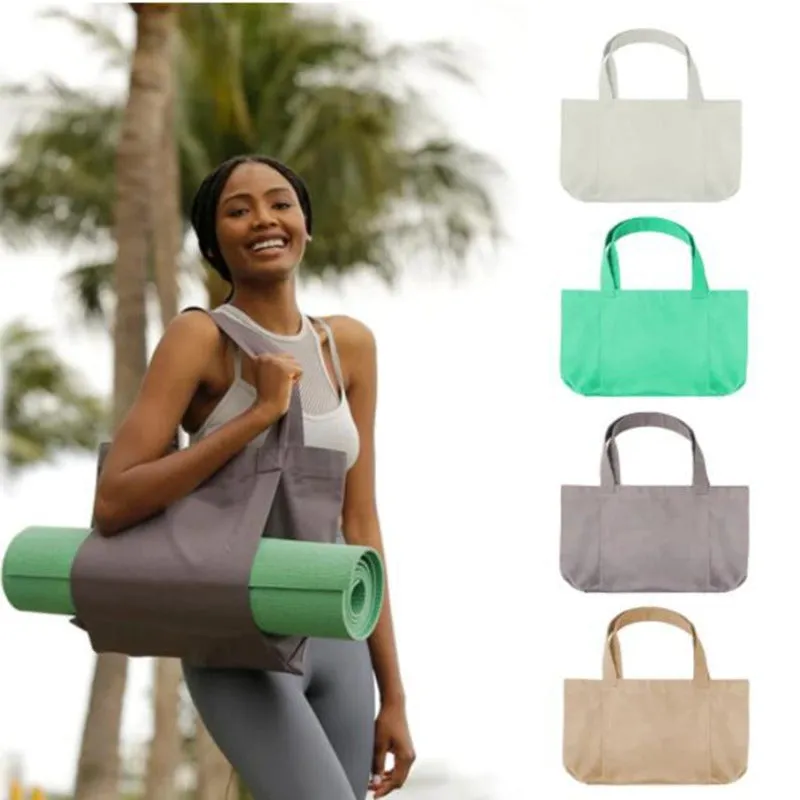 Innovative Yoga Special Canvas Portable Versatile Sports Backpacks
