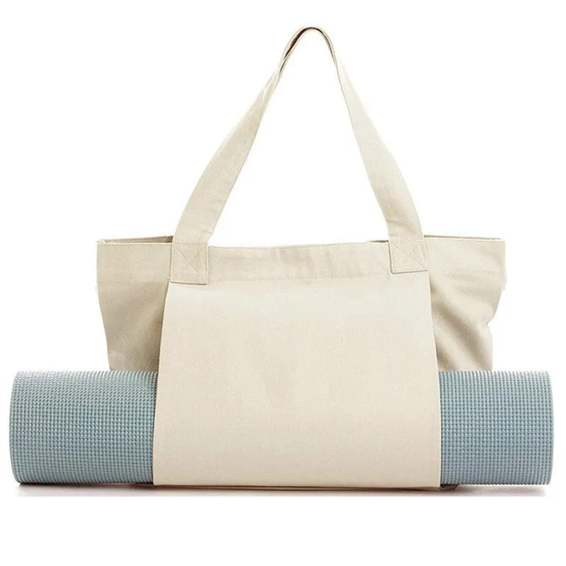 Innovative Yoga Special Canvas Portable Versatile Sports Backpacks