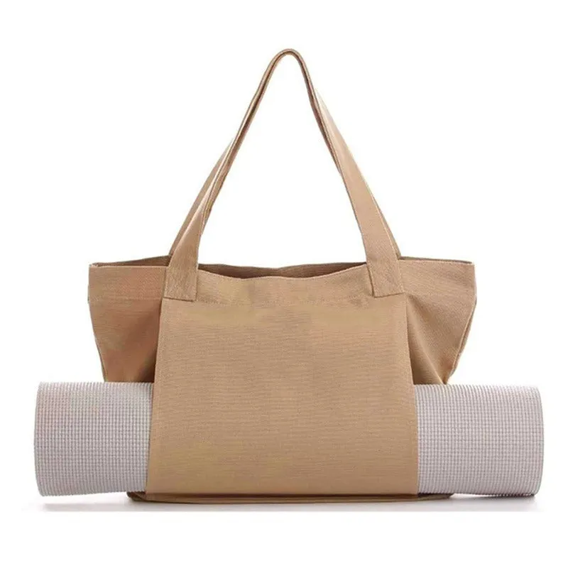 Innovative Yoga Special Canvas Portable Versatile Sports Backpacks