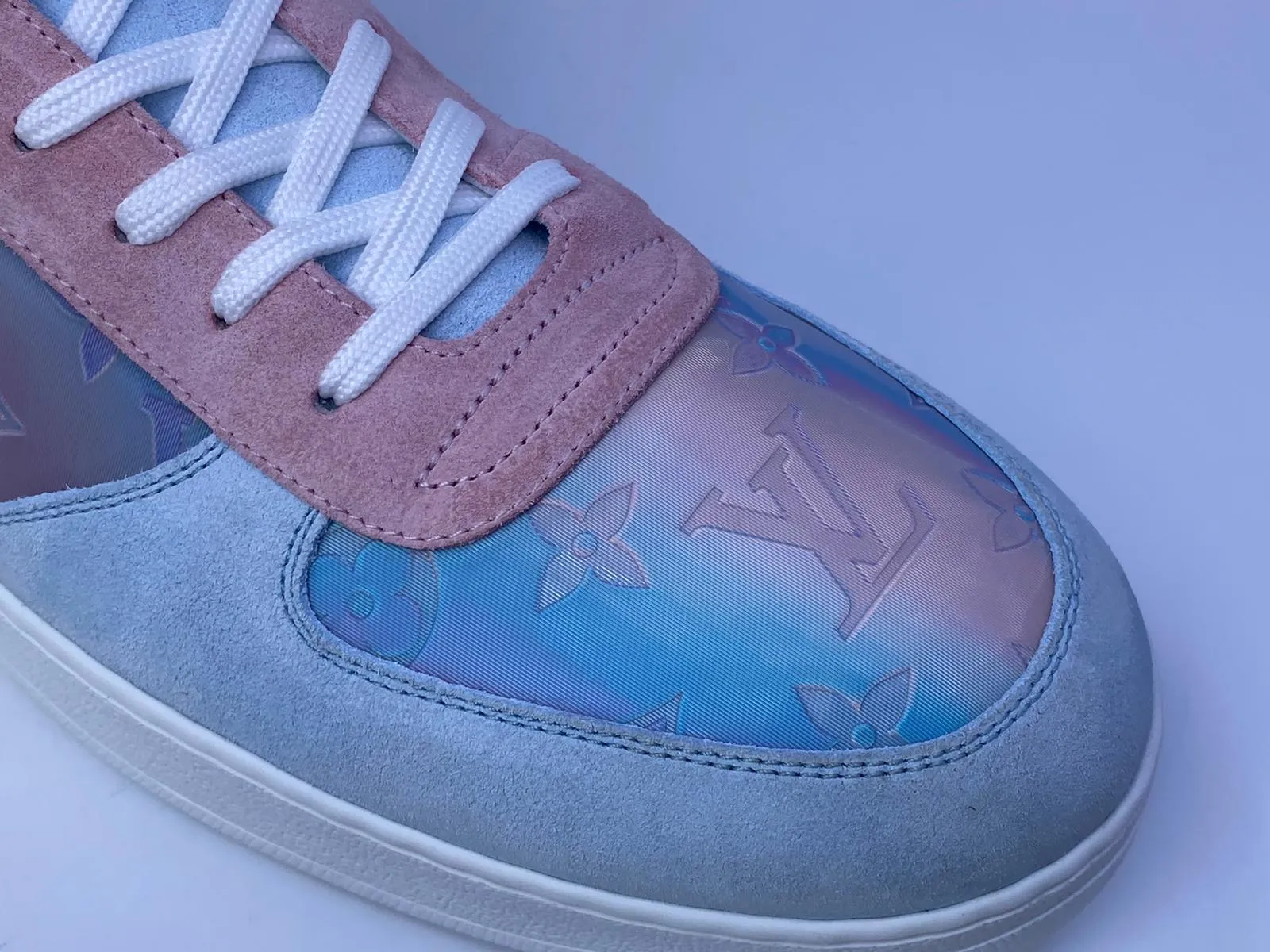 Iridescent Rivoli Sneaker Boot
