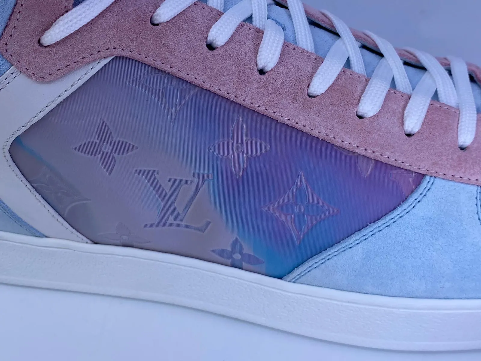 Iridescent Rivoli Sneaker Boot
