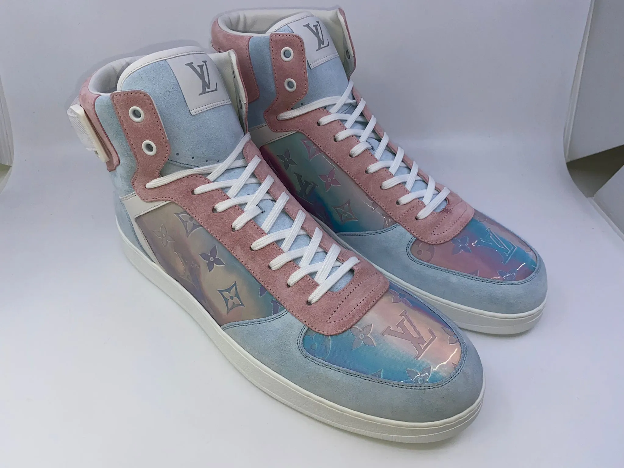 Iridescent Rivoli Sneaker Boot