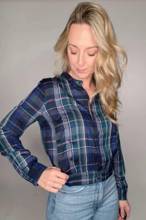 Irie Hidden Button Placket Shirt with Waistband