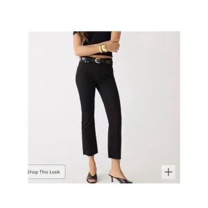 J Crew Denim size 27 9” Billie Demi Boot Crop