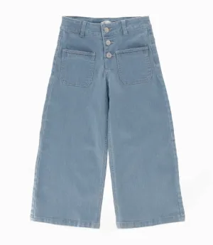 Jeans niña wide leg