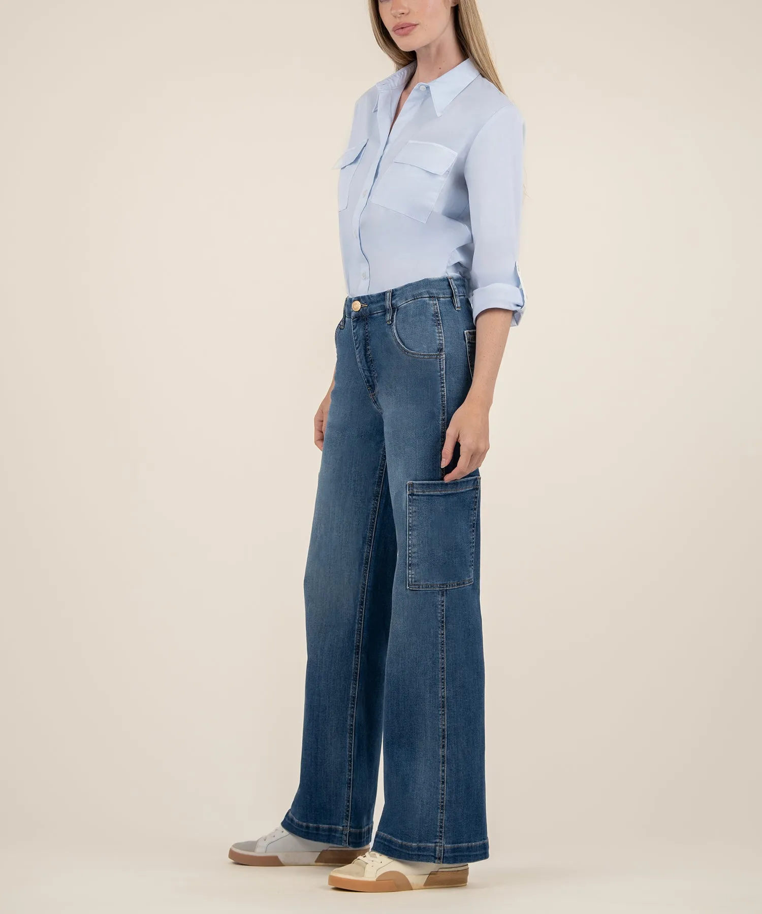Jodi High Rise Wide Leg, Petite