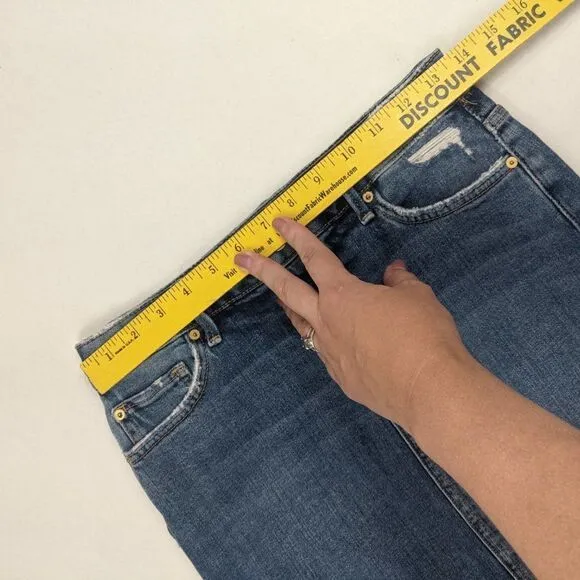 Joe's Jeans Distressed High Waist Skylar Skirt