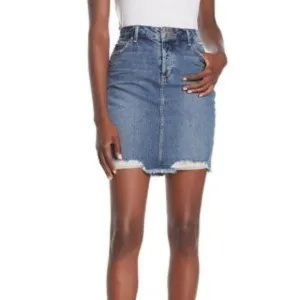 Joe's Jeans Distressed High Waist Skylar Skirt