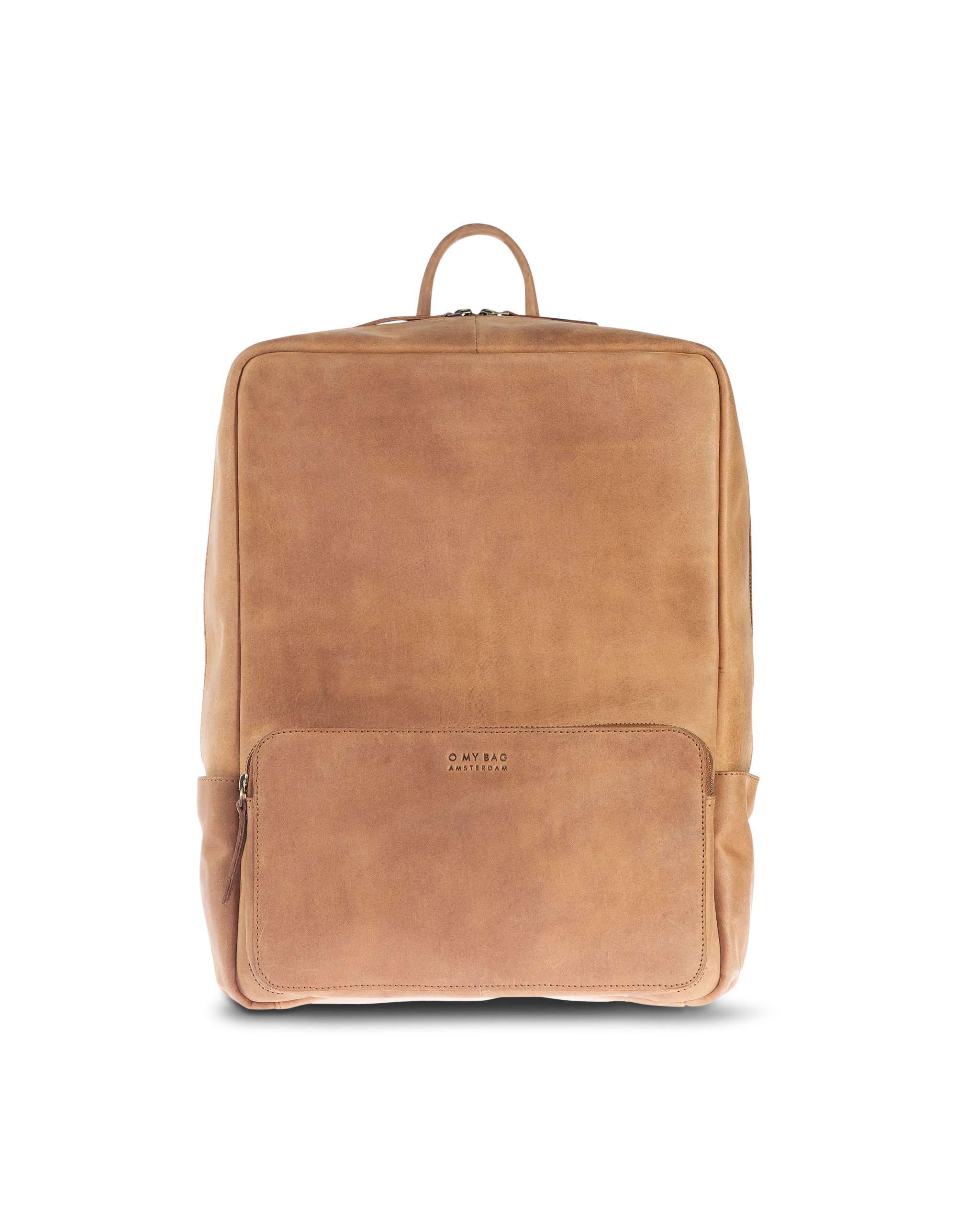 John Backpack Maxi Camel Hunter Leather