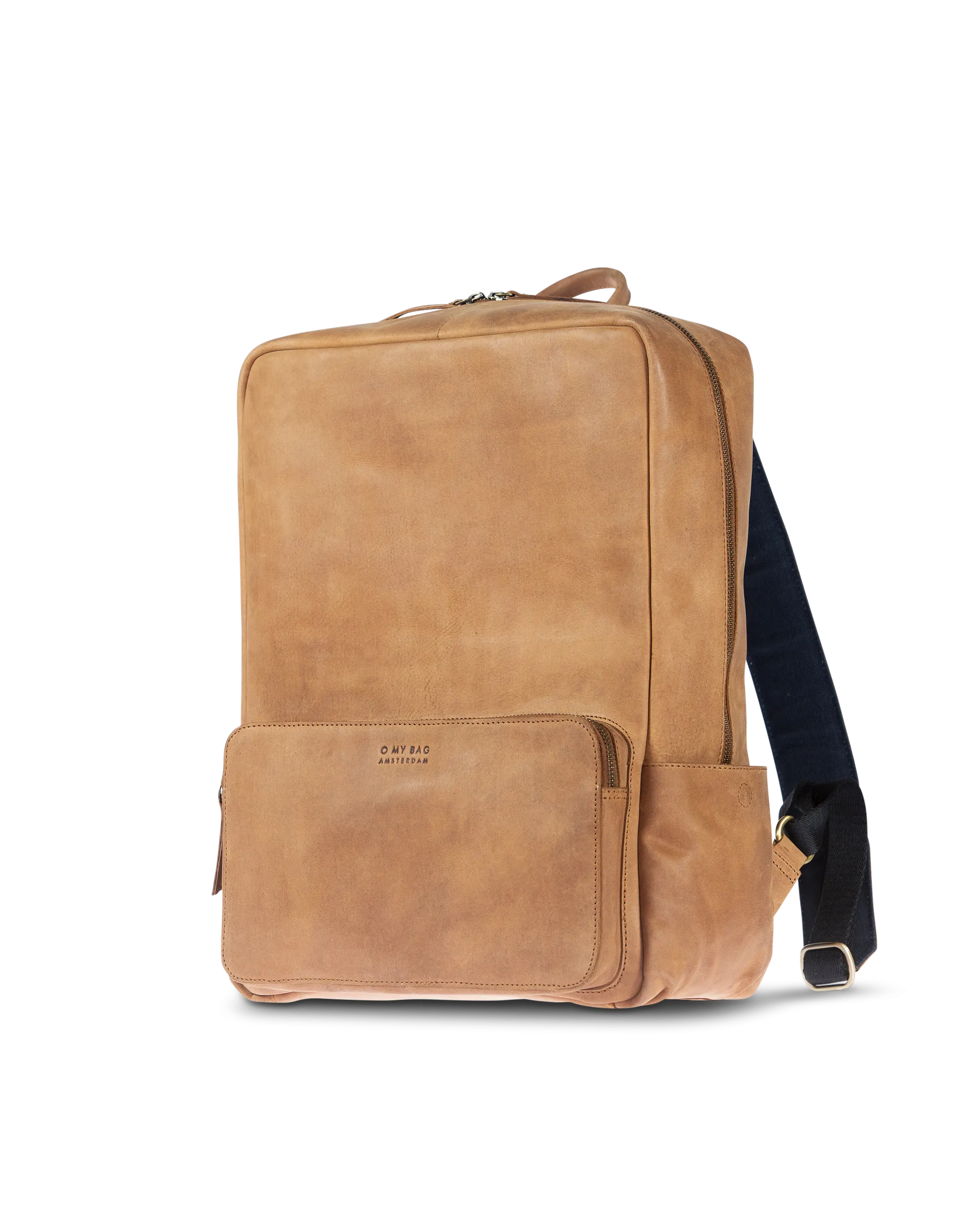 John Backpack Maxi Camel Hunter Leather