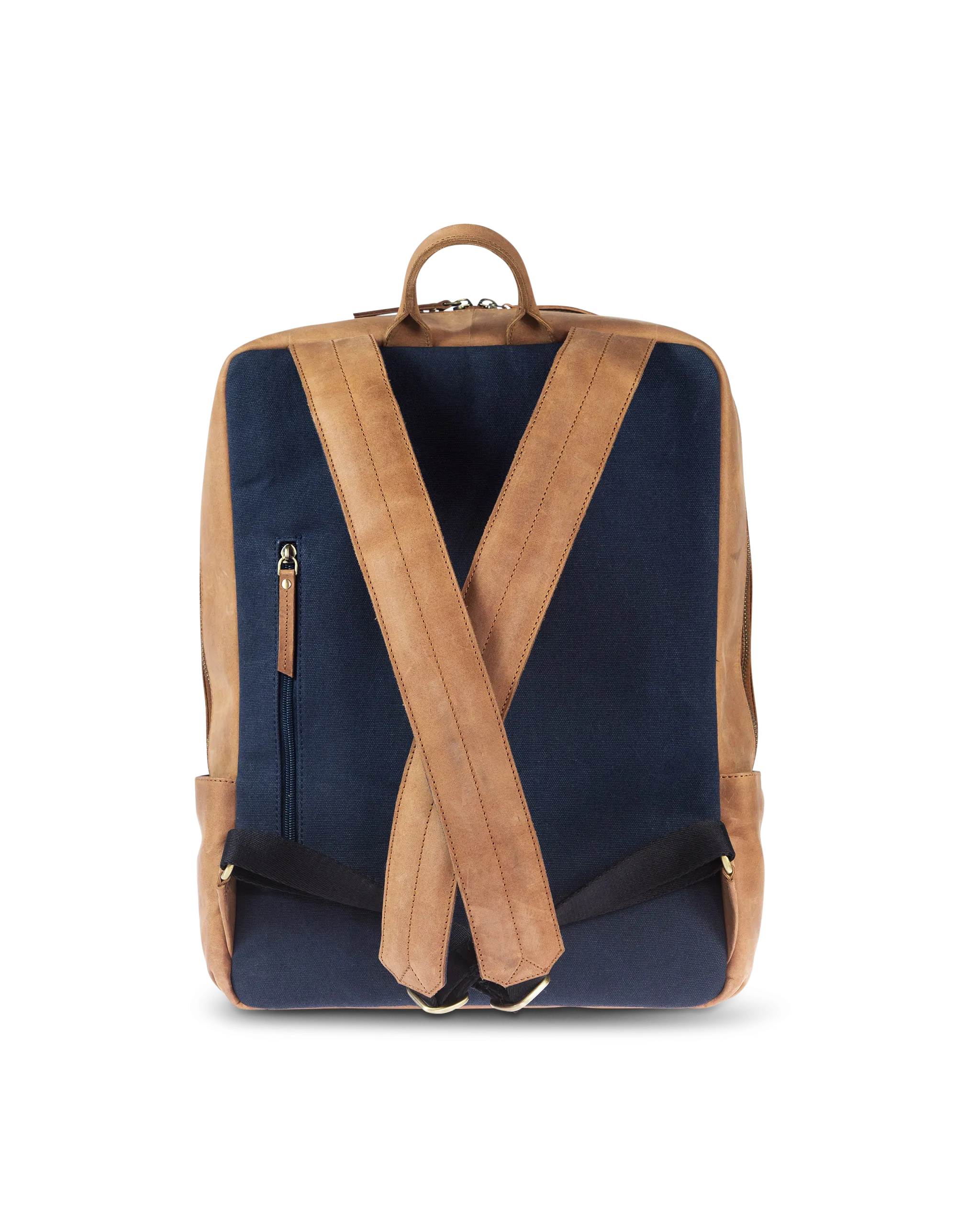John Backpack Maxi Camel Hunter Leather