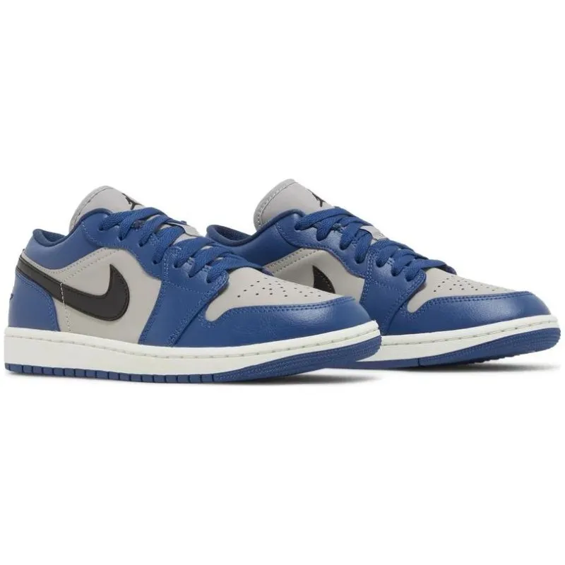 Jordan 1 Low French Blue College Grey (W)