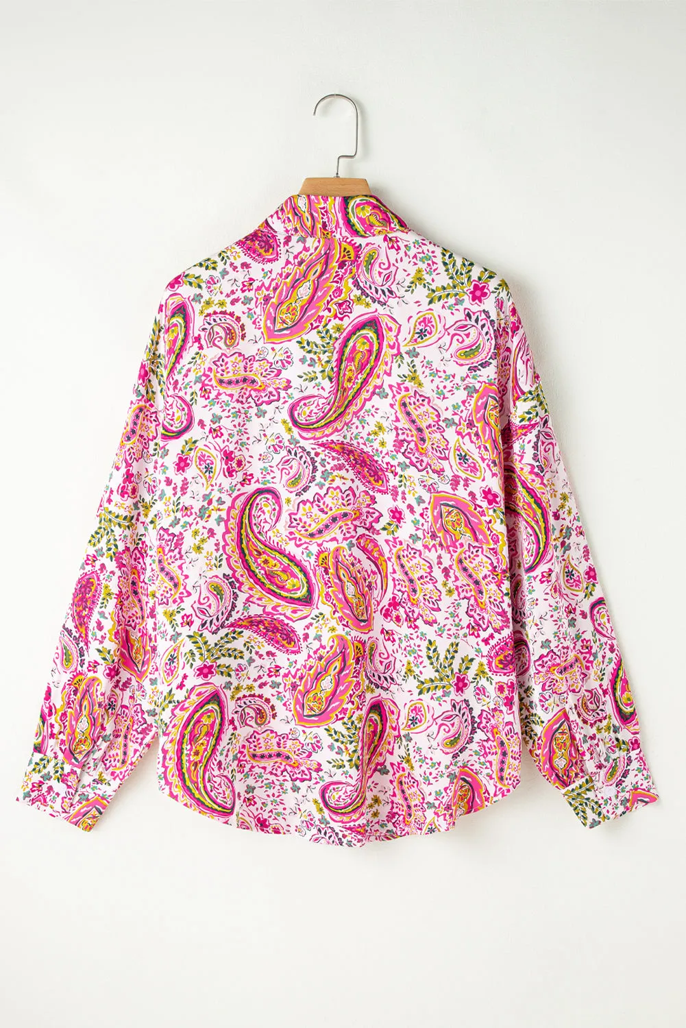 KaleaBoutique Floral Paisley Printed Casual Shirt