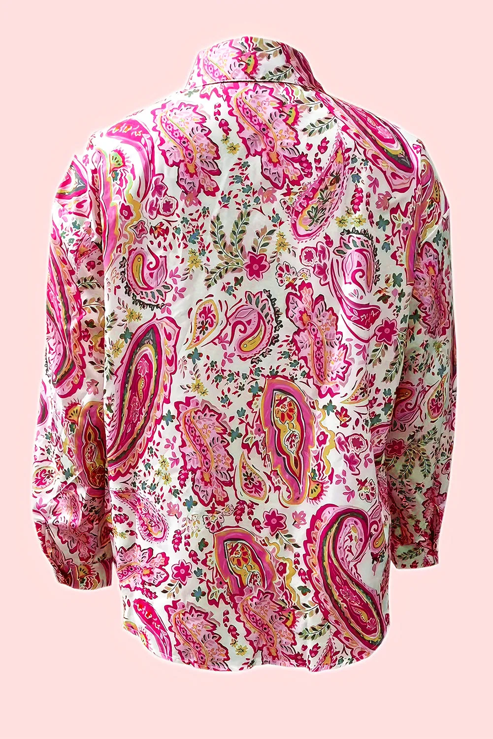 KaleaBoutique Floral Paisley Printed Casual Shirt