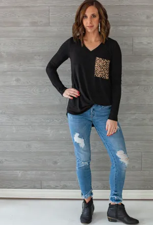 Kan Can Distressed Fringe Jeans