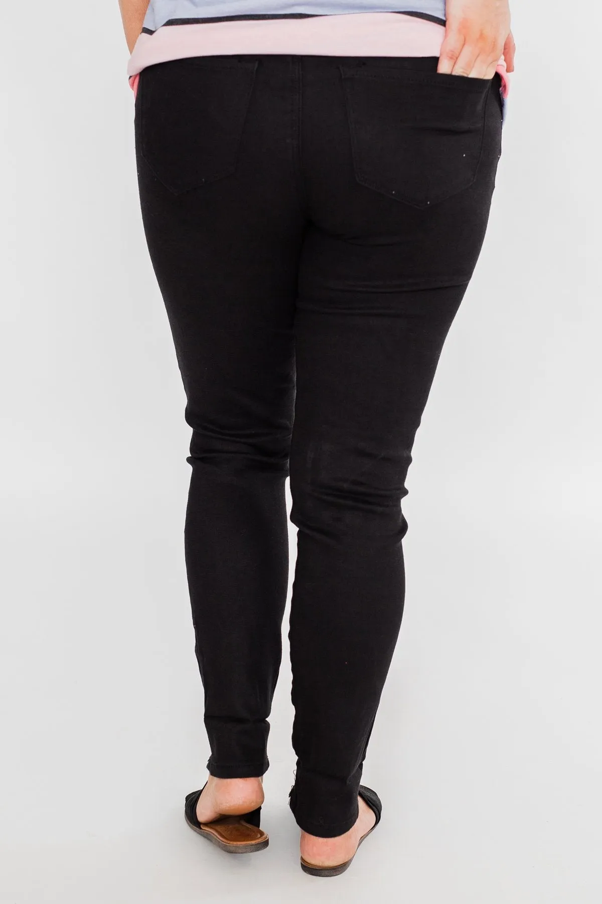 KanCan Distressed Skinny Jeans- Elsie Wash