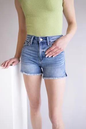 KanCan High Rise Denim Shorts for Women | KC9212M-N