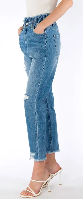 Kancan High Rise Mom Jean