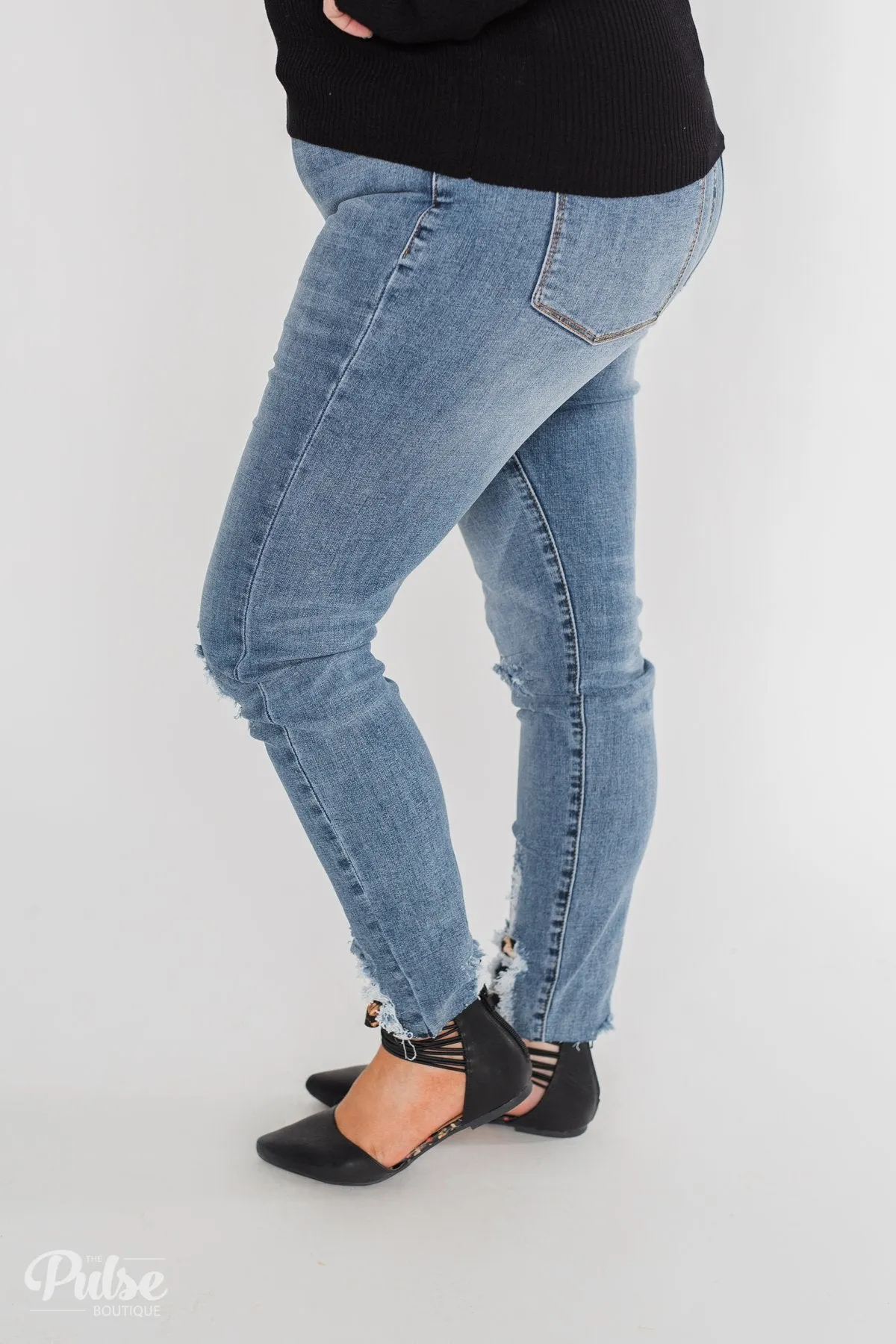 KanCan Jeans - Leopard Patch