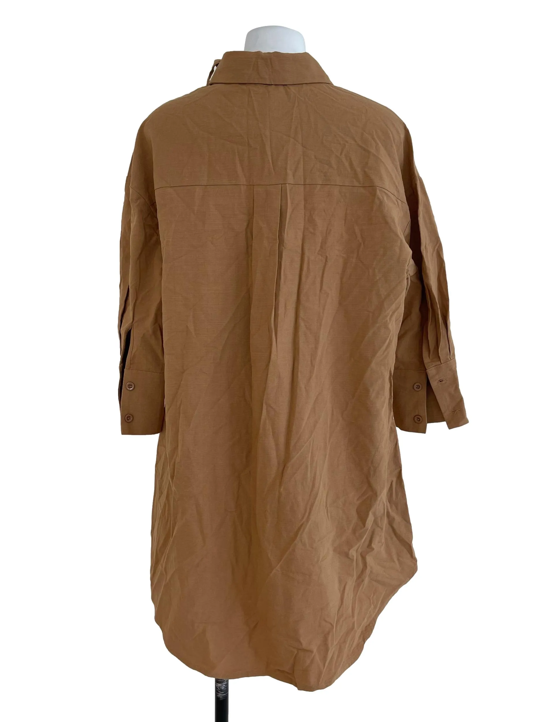 Khaki Long Blouse