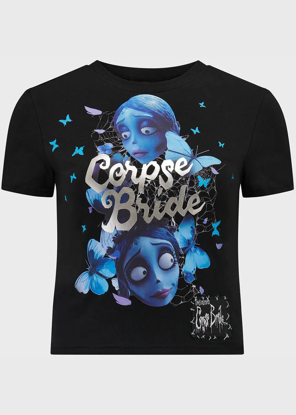 Killstar x Corpse Bride Corpse Bride Shrunken T-Shirt Black
