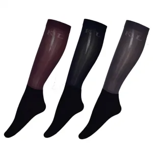 Kingsland KLmylo Unisex Three Pack of Show Socks