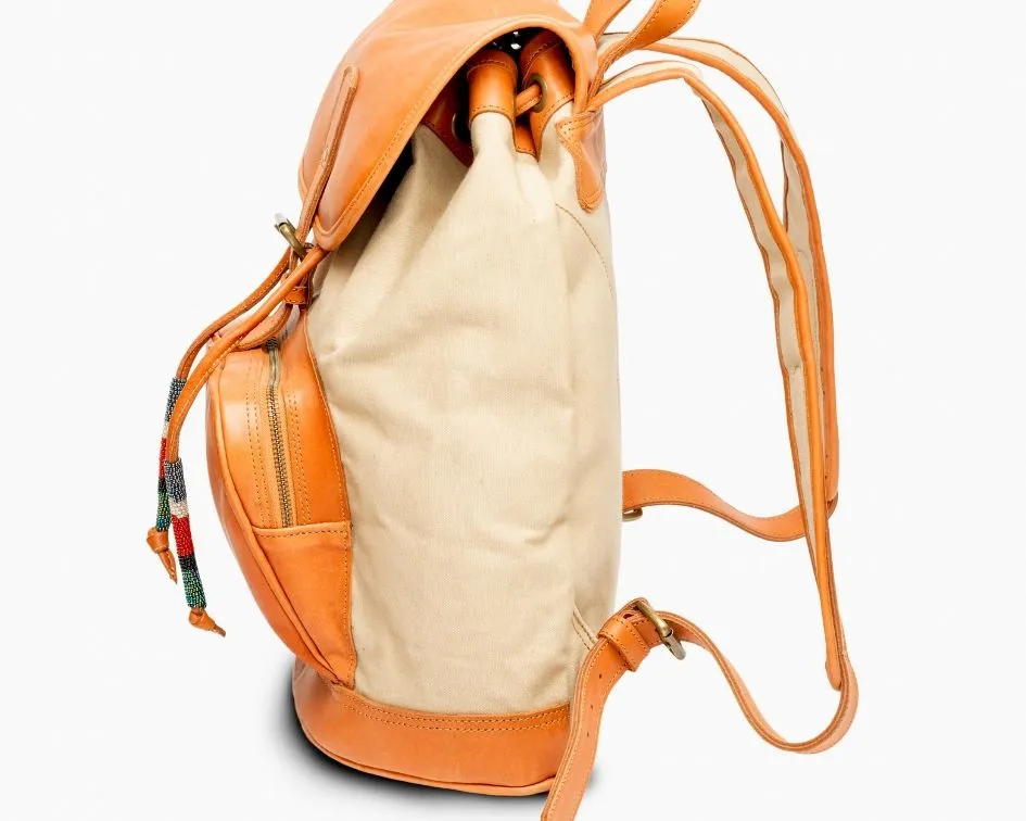Leather and Canvas Backpacks