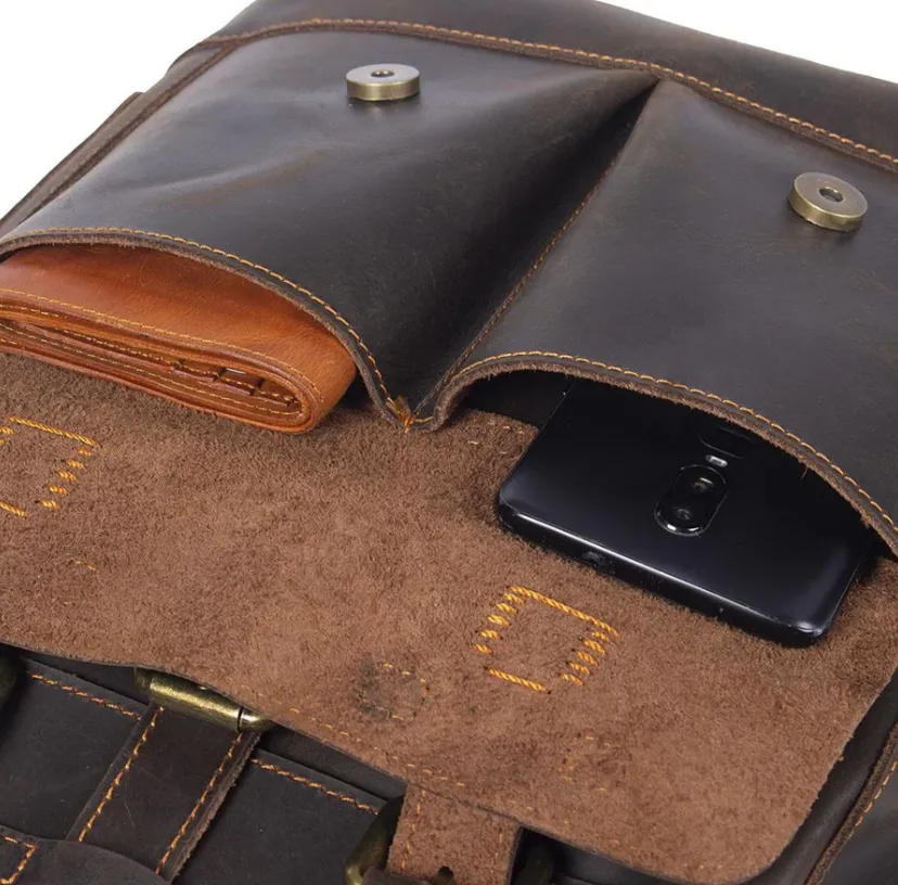 Leather Laptop Bag | Jenolan Caves