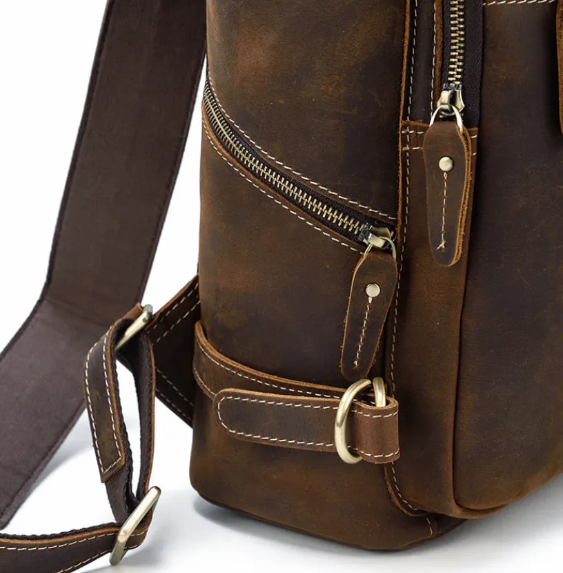 Leather Rucksack Backpack | Victoria Falls
