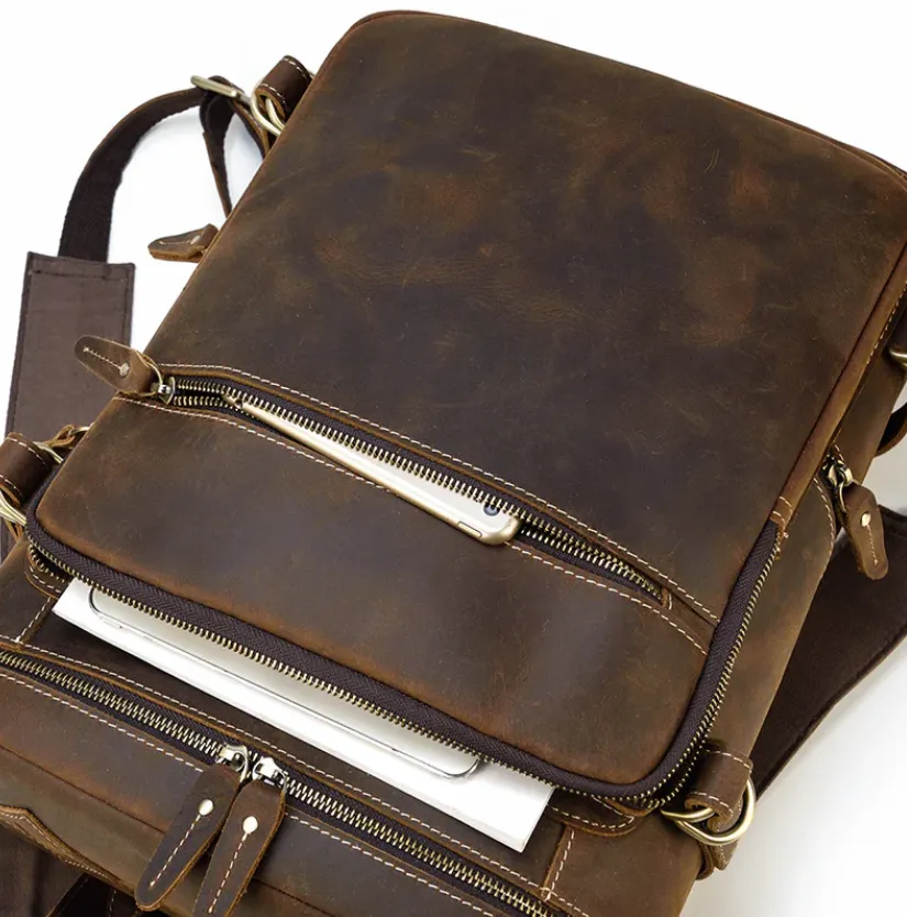 Leather Rucksack Backpack | Victoria Falls