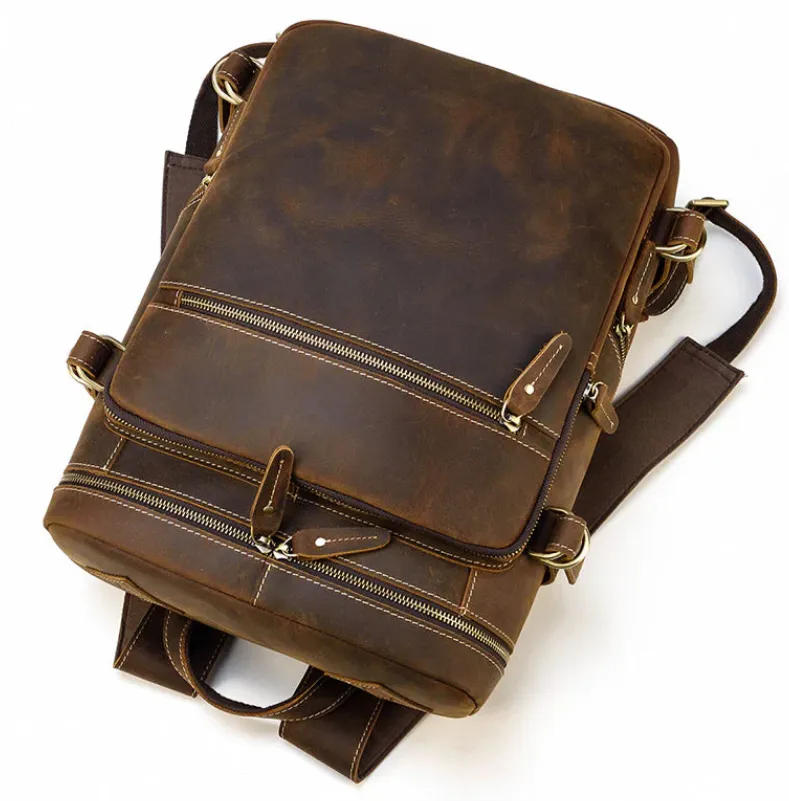 Leather Rucksack Backpack | Victoria Falls